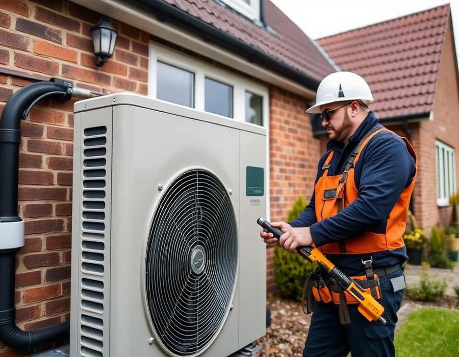 Warmtepomp geïnstalleerd door Yas Installatie